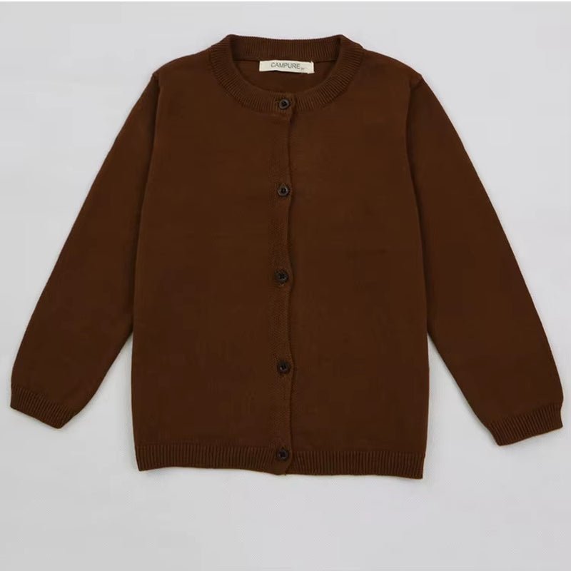 Lumea Spring Knit Baby & Kids Cardigan Sweater - Cotton Button - Up (12M - 7Y) - Lumea Baby