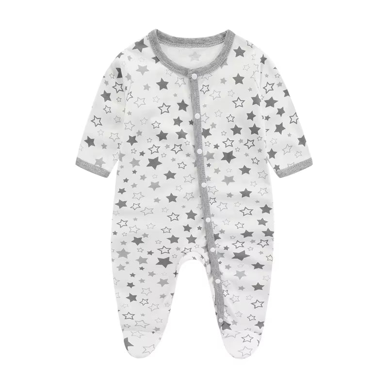 Lumea Sweet Dreams Newborn Baby Bodysuit - Soft Cartoon Romper (0 - 9M) - Lumea Baby