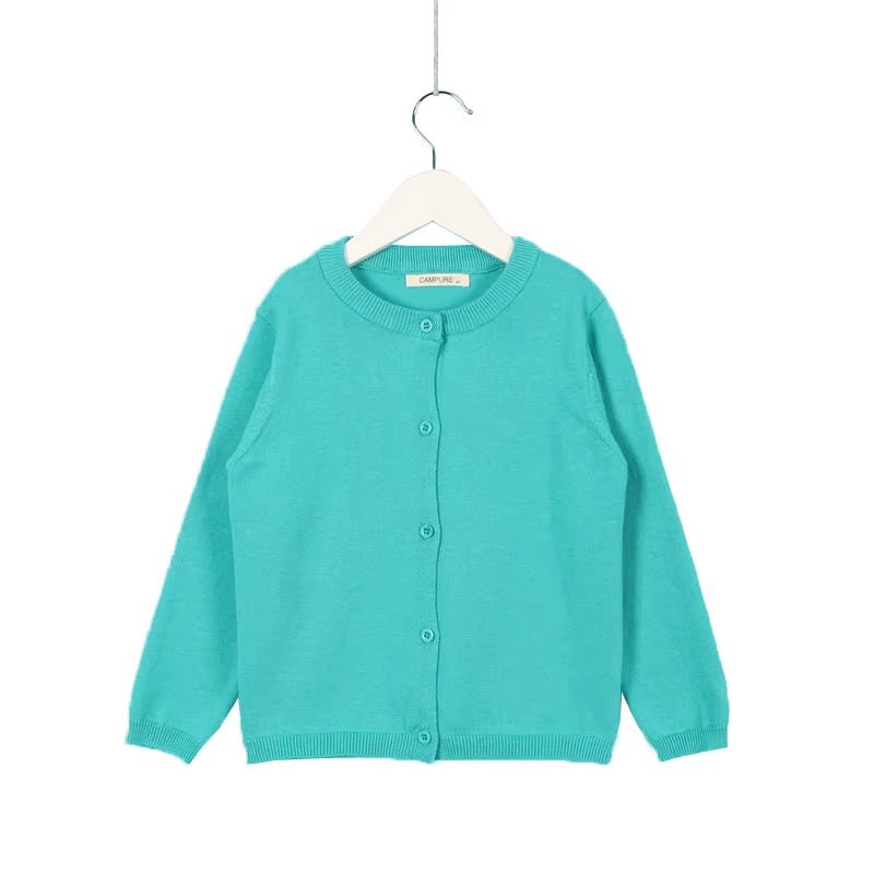 Lumea Spring Knit Baby & Kids Cardigan Sweater - Cotton Button - Up (12M - 7Y) - Lumea Baby