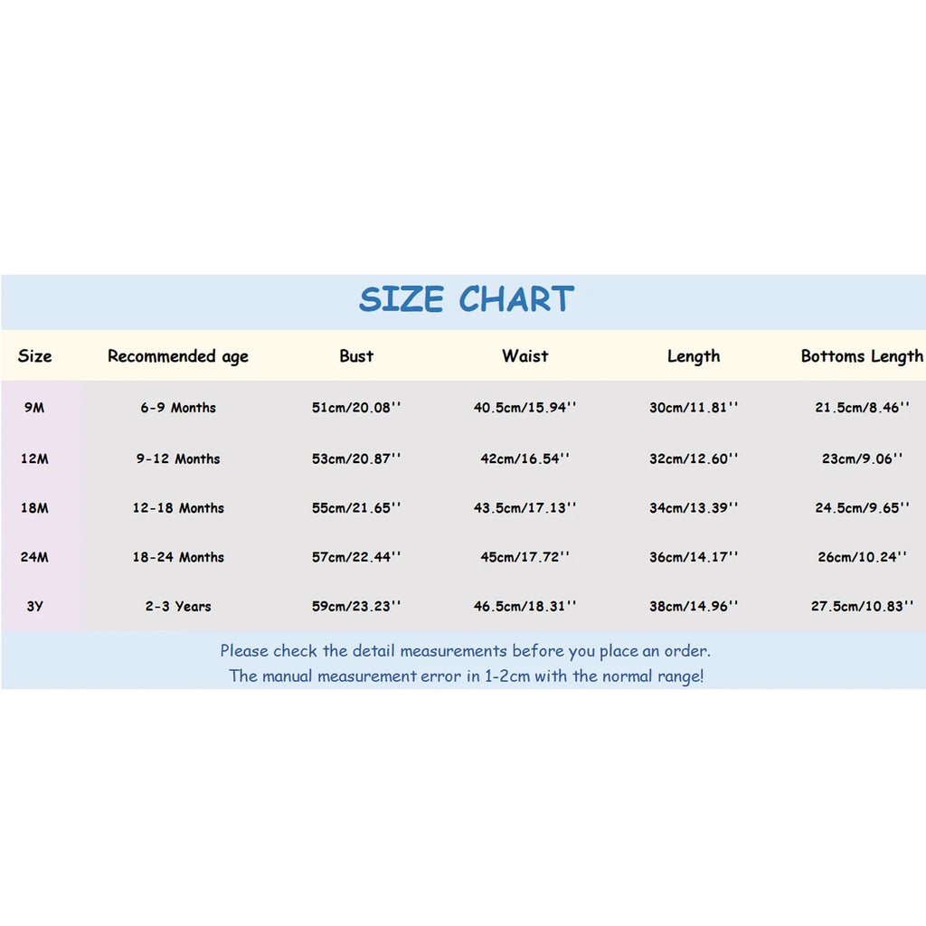 Lumea Cartoon Holiday 2 - Piece Baby Set - Vest Tee & Shorts (9 - 12M) - Lumea Baby