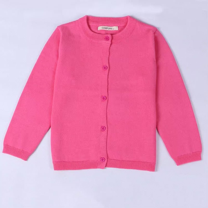 Lumea Spring Knit Baby & Kids Cardigan Sweater - Cotton Button - Up (12M - 7Y) - Lumea Baby