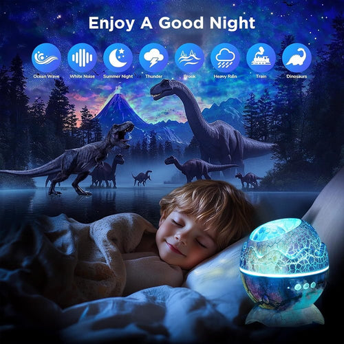 Lumea Dreamlight™ — Baby Galaxy Projector with White Noise & Bluetooth - Lumea Baby