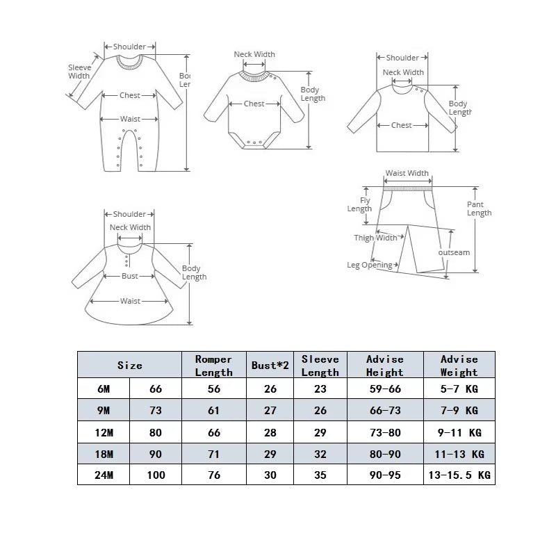 New Double Zipper Infant Baby Girl Boy Clothes Geometry Long Sleeve Cotton Baby Romper Clothing for Newborn Jumpsuit 0 - 24 Months - Lumea Baby