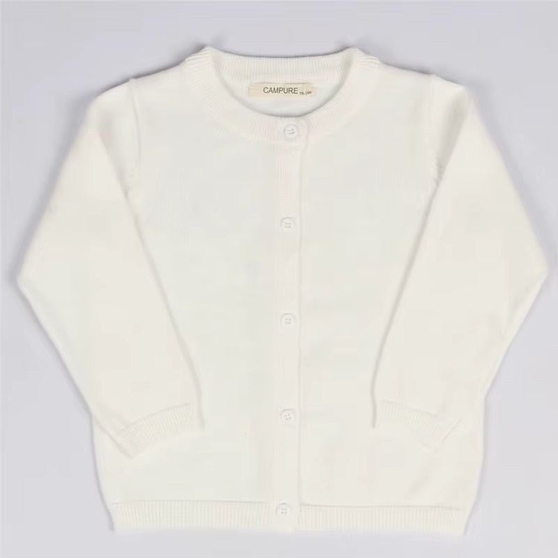 Lumea Spring Knit Baby & Kids Cardigan Sweater - Cotton Button - Up (12M - 7Y) - Lumea Baby