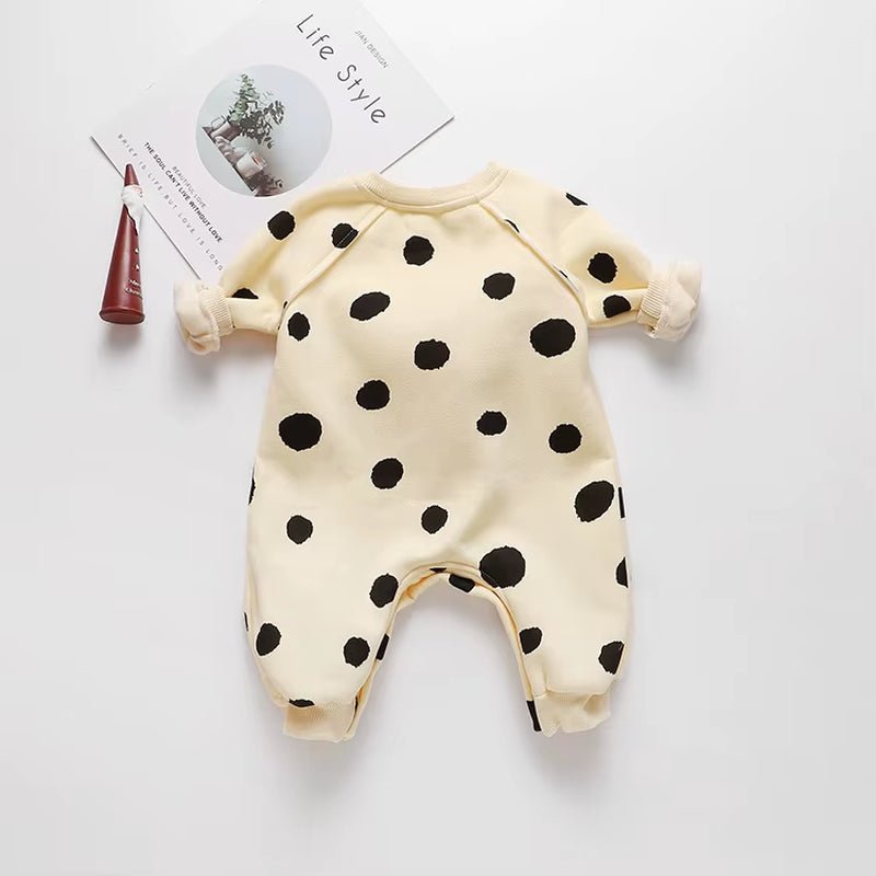 Lumea Banana Dreams Baby Cotton Romper - Korean Style Sleepwear Bodysuit - Lumea Baby