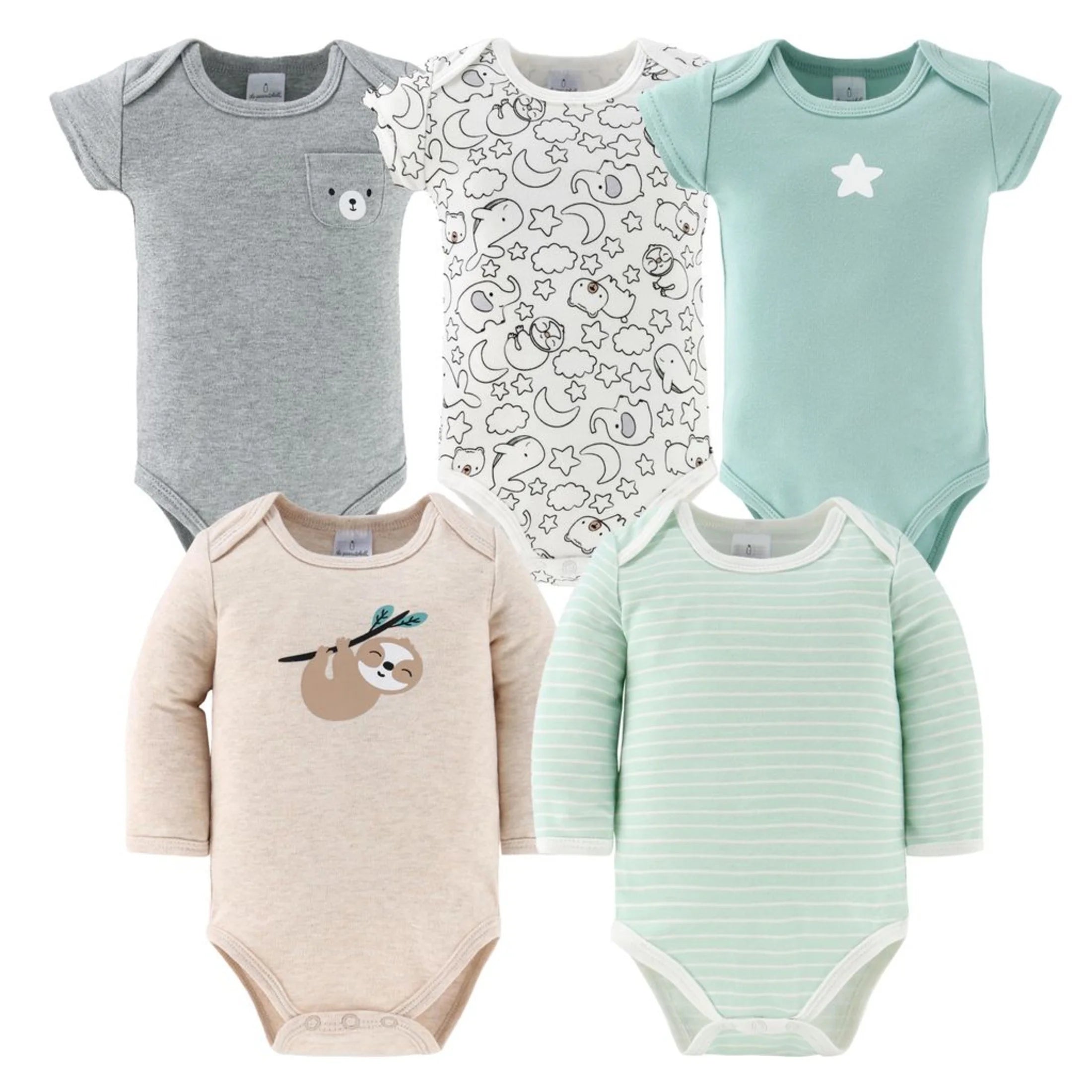 LUMÉA™ Restful Dreams 30 - Piece Baby Layette Set - Animal Design (Newborn) - Lumea Baby