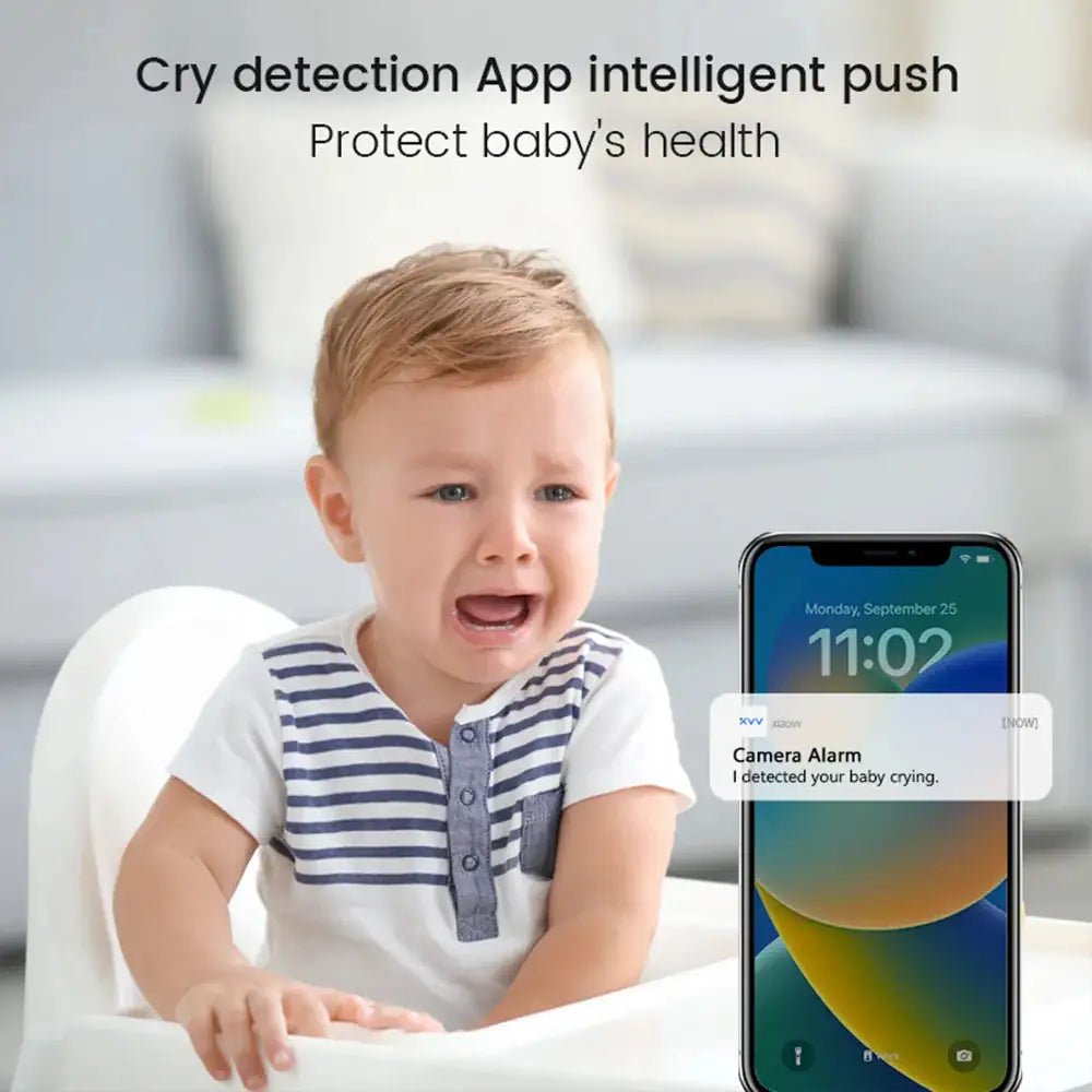 Lumea Guardian 4MP WiFi Smart Baby Monitor - Crying Detection & Night Vision - Lumea Baby