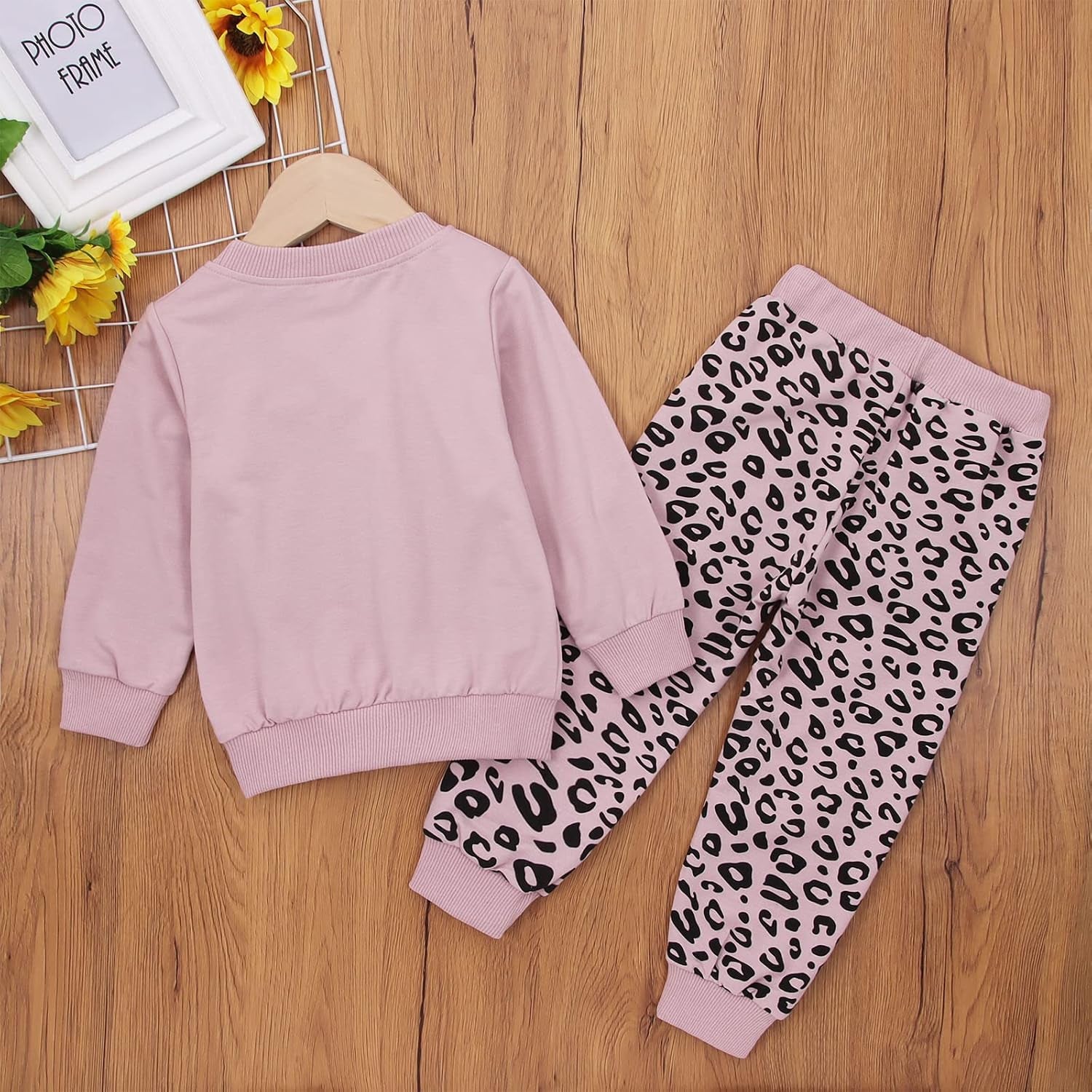 Lumea Cozy Chic 2 - Piece Baby Girl Outfit Set - Long Sleeve Sweatshirt & Leggings (Fall/Winter) - Lumea Baby