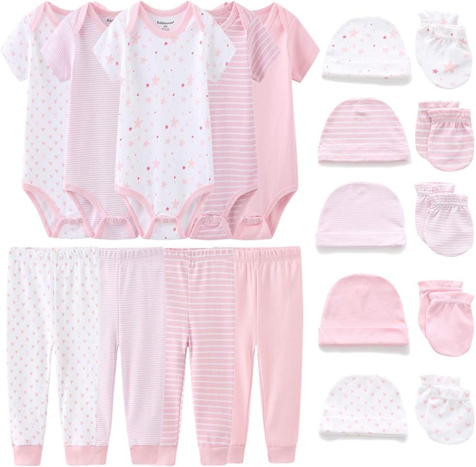 LUMÉA™ Essentials Collection 19 - Piece Unisex Baby Layette Gift Set - Newborn - Lumea Baby