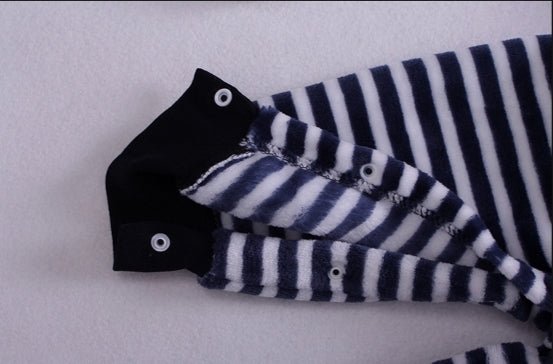 Lumea Cozy Flannel Baby Romper Jumpsuit - Soft Hooded Jacket for Boys & Girls (0 - 18M) - Lumea Baby