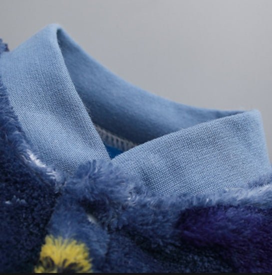 Lumea Cozy Flannel Baby Romper Jumpsuit - Soft Hooded Jacket for Boys & Girls (0 - 18M) - Lumea Baby