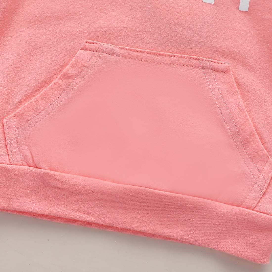 Lumea Cozy Hoodie 2 - Piece Baby Girl Set - Mini Pullover Sweatshirt & Pants (6 - 12M) - Lumea Baby