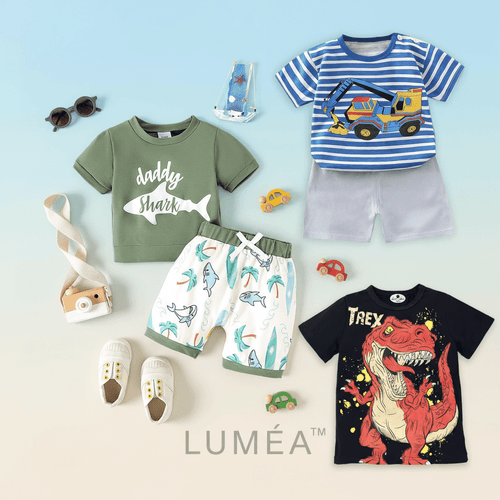 LUMÉA™ "Adventure Boy" Toddler Summer Bundle - Lumea Baby