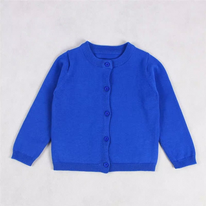 Lumea Spring Knit Baby & Kids Cardigan Sweater - Cotton Button - Up (12M - 7Y) - Lumea Baby