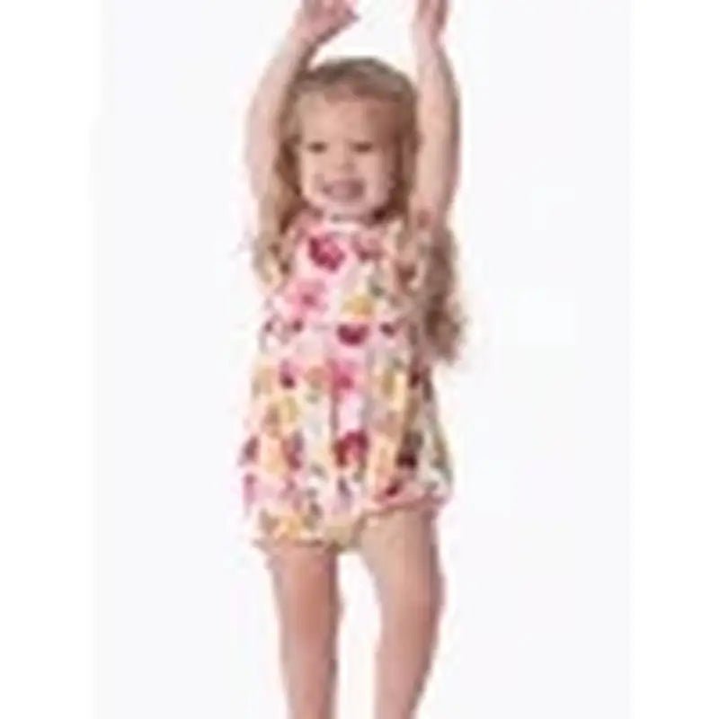 Lumea Garden Baby Girl Floral Ruffle Rompers 3 - Pack — Soft Cotton Summer Outfits (0–24M) - Lumea Baby