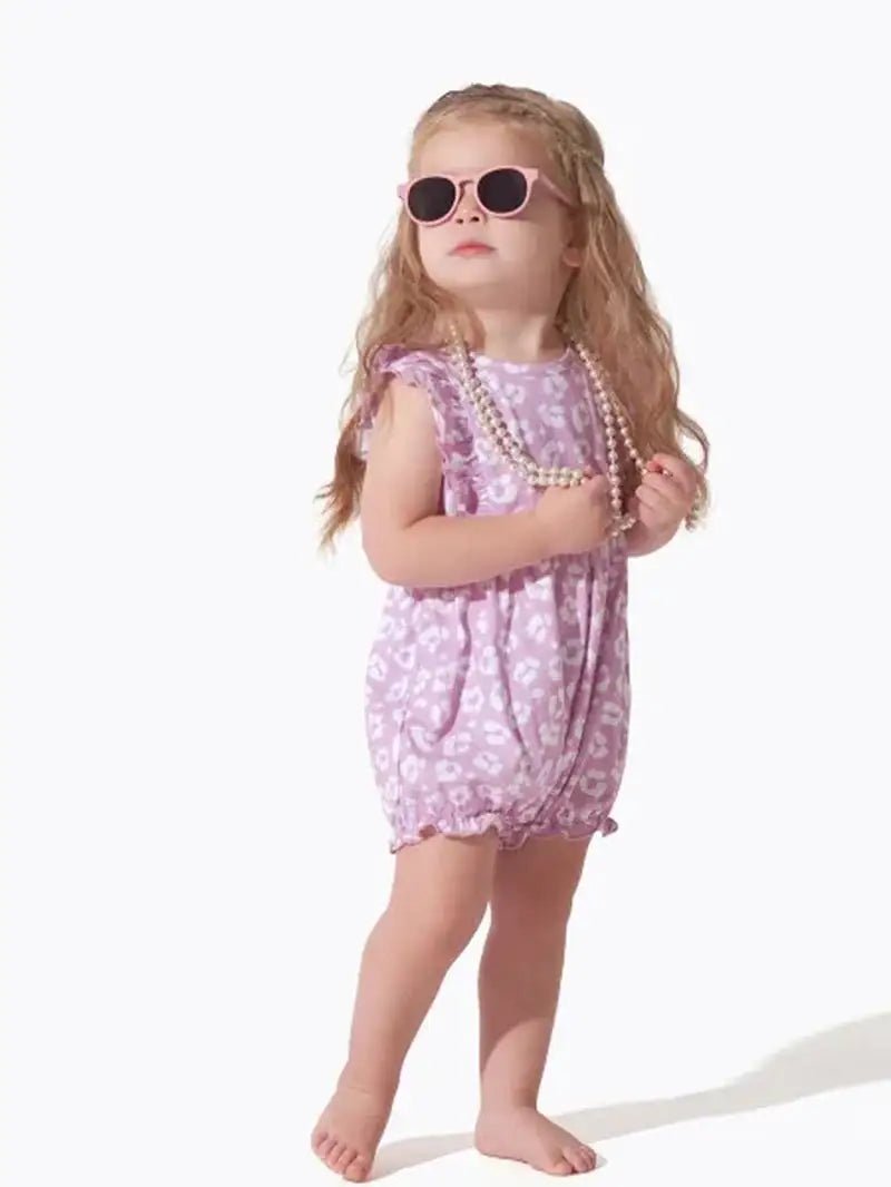 Lumea Blossom Baby Girl Ruffle Rompers 3 - Pack Premium (0 - 24M) - Lumea Baby