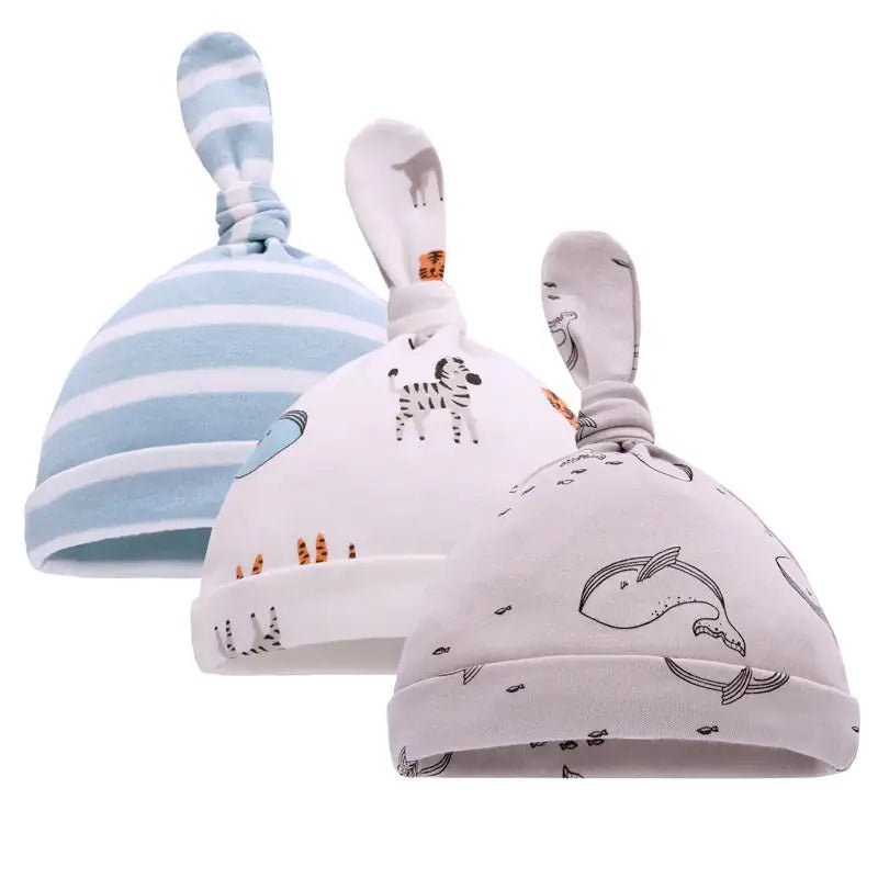 Lumea Cloud Comfort Baby Beanie Soft Cotton Newborn Hat (0–12M) - Lumea Baby